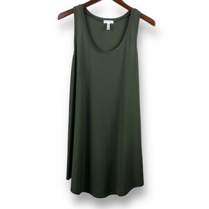 Leith olive green‎ casual tank dress size L